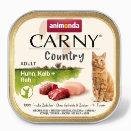 Animonda ANIMONDA Carny Country kurczak,cielęcina,sarna karma mokra dla kotów 100g