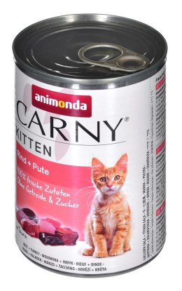 Animonda ANIMONDA Carny Kitten Wołowina Indyk - mokra karma dla kota - 400g