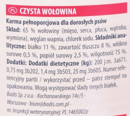 Animonda ANIMONDA GranCarno Single Protein wołowina - mokra karma dla psa - 800g