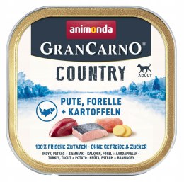 Animonda Animonda GranCarno Country indyk,pstrąg,ziem. 150g