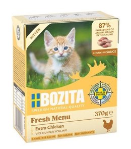 BOZITA BOZITA Chunks in sauce - mokra karma dla kociąt - 370g