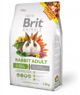 Brit BRIT Animals Rabbit Adult Complete - karma dla królika - 1,5 kg