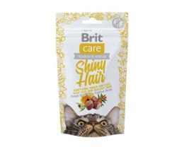 Brit BRIT Care Cat Snack SHINY Hair - przysmak dla kota - 50 g