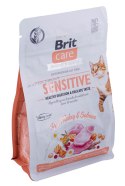 Brit BRIT Care Grain-Free Sensitive Turkey&Salmon - sucha karma dla kota - 400 g