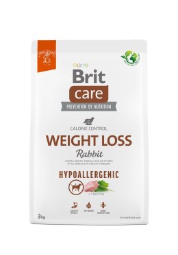 Brit BRIT Care Hypoallergenic Adult Weight Loss Rabbit - sucha karma dla psa - 3 kg