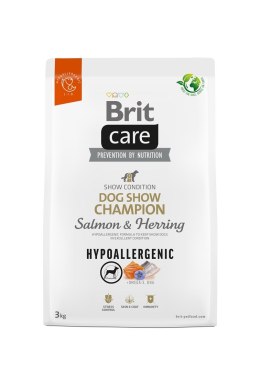 Brit BRIT Care Hypoallergenic Dog Show Champion Salmon & Herring - sucha karma dla psa - 3 kg