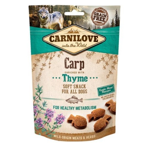 CARNILOVE CARNILOVE Przysmak SOFT Karp i tymianek - przysmak dla psa - 200g