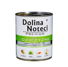 DOLINA NOTECI DOLINA NOTECI Premium bogata w dziczyznę - mokra karma dla psa - 800g