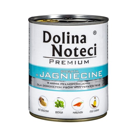 DOLINA NOTECI DOLINA NOTECI Premium jagnięcina - mokra karma dla psa - 800 g