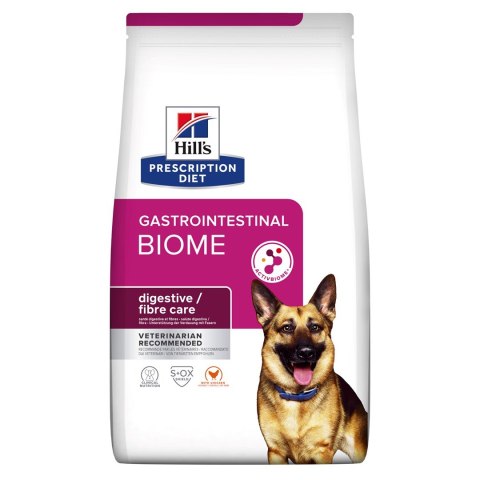 Hill's HILL'S Prescription Diet Gastrointestinal Biome Canine - sucha karma z kurczakiem wspomagająca trawienie dla psa - 1,5 kg