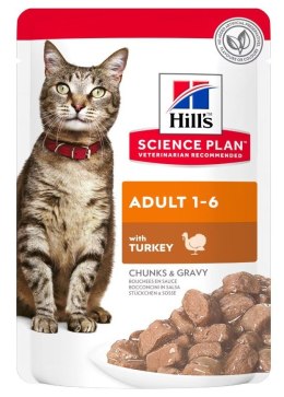 Hill's HILL'S SP Feline Adult Turkey 85g dla kota