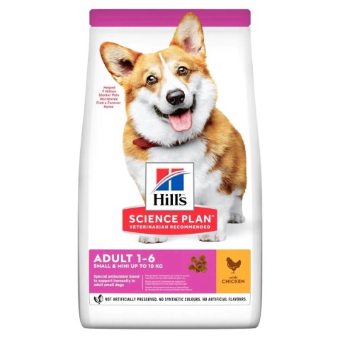 Hill's HILL'S Science Plan Adult Small & Mini - sucha karma dla psa - 6 kg