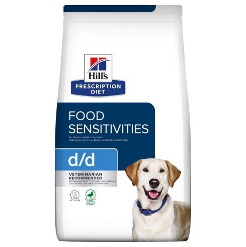 Hill's Hill's PD d/d food sensitivities, duck and rice, dla psa 4 kg