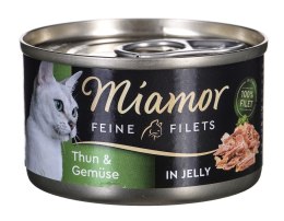 Miamor MIAMOR Feine Filets - filety mięsne smak: tuńczyk z warzywami 100g