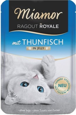 Miamor MIAMOR Ragout Royal Tuńczyk w żelu 100g dla kota