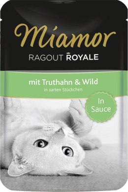 Miamor MIAMOR Ragout Royale smak: indyk z dziczyzną w sosie - saszetka 100g