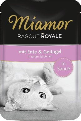 Miamor MIAMOR Ragout Royale smak: kaczka z drobiem w sosie - saszetka 100g