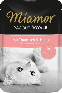 Miamor MIAMOR Ragout Royale smak: tuńczyk z kurczakiem w sosie - saszetka 100g