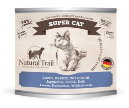 Natural Trail NATURAL TRAIL Cat Super Lamb,Rabbit,Wildboar 200g