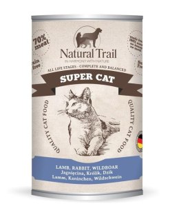 Natural Trail NATURAL TRAIL Cat Super Lamb, Rabbit,Wildboar 400g