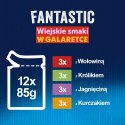 PURINA NESTLE FELIX Fantastic Wiejskie smaki - mokra karma dla kota - 12x85g