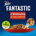 PURINA NESTLE FELIX Fantastic Wołowina w galaretce - mokra karma dla kota - saszetka 100 g