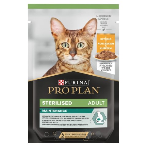 PURINA NESTLE PURINA PRO PLAN STERILISED Kurczak 85g