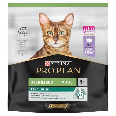 PURINA NESTLE PURINA PRO PLAN STERILISED Renal Plus Indyk 400g