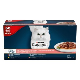 PURINA NESTLE Purina Gourmet Perle fileciki w sosie Mix Smaków - mokra karma dla kota - 60x85 g