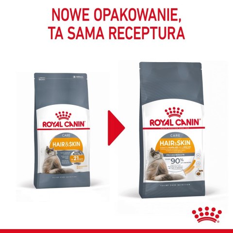Royal Canin ROYAL CANIN FCN Hair&Skin Care - sucha karma dla kota dorosłego - 10 kg Royal Canin ROYAL CANIN FCN Hair&Skin Care - sucha karma dla kota dorosłego - 10 kg