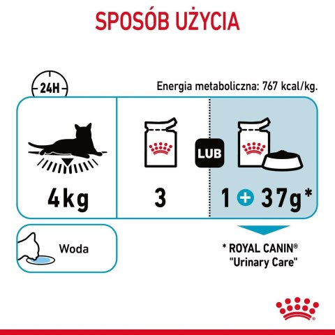 Royal Canin ROYAL CANIN FCN Urinary Care w sosie - mokra karma dla kota dorosłego - 12x85g Royal Canin ROYAL CANIN FCN Urinary Care w sosie - mokra karma dla kota dorosłego - 12x85g