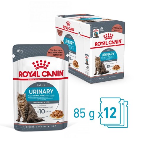 Royal Canin ROYAL CANIN FCN Urinary Care w sosie - mokra karma dla kota dorosłego - 12x85g Royal Canin ROYAL CANIN FCN Urinary Care w sosie - mokra karma dla kota dorosłego - 12x85g