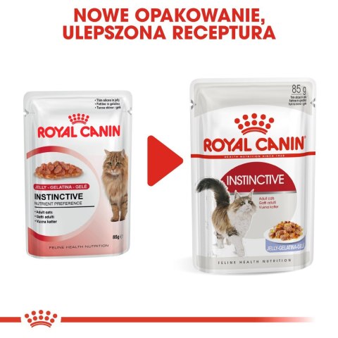 Royal Canin ROYAL CANIN FHN Instinctive w galaretce - mokra karma dla kota dorosłego - 12x85g Royal Canin ROYAL CANIN FHN Instinctive w galaretce - mokra karma dla kota dorosłego - 12x85g