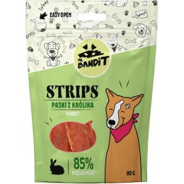 VetExpert VetExpert Mr. Bandit STRIPS paski z królika 80g