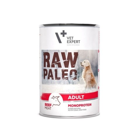 VetExpert VetExpert Raw Paleo Wołowina Adult Can 400g