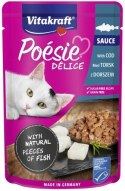 Vitakraft VITAKRAFT Poesie Delice w sosie multipack sauce rybny - mokra karma dla kota - 6+1 x 85g