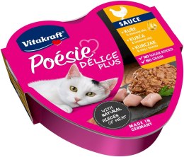 Vitakraft VITAKRAFT Poesie delice PLUS kurczak - Przysmak dla kota - 85g