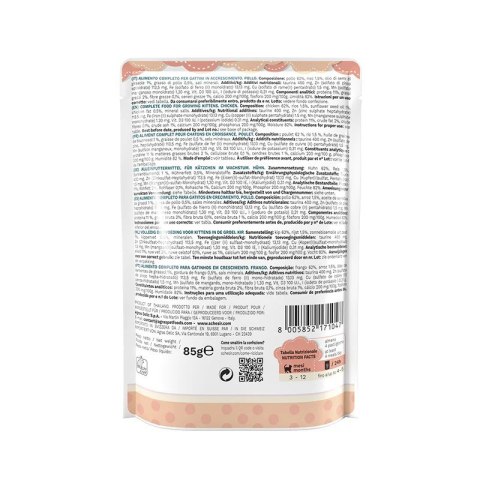 Agras Pet Foods SCHESIR KITTEN Filety z kurczaka 85g Agras Pet Foods SCHESIR KITTEN Filety z kurczaka 85g