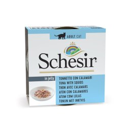 Agras Pet Foods SCHESIR OCEANIC Adult Tuńczykiem z kalmarami 85g