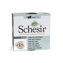 Agras Pet Foods SCHESIR dla kotów Oceanic Adult w Galarecie Tuńczyk z Bass 85g