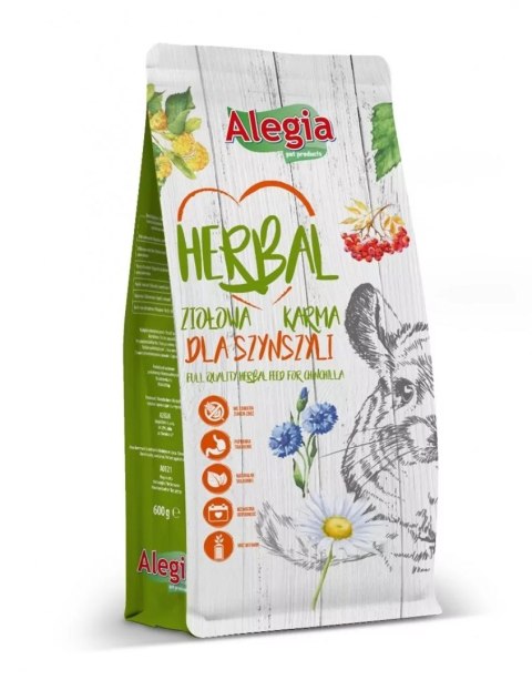 Alegia ALEGIA Herbal karma Szynszyla 600g