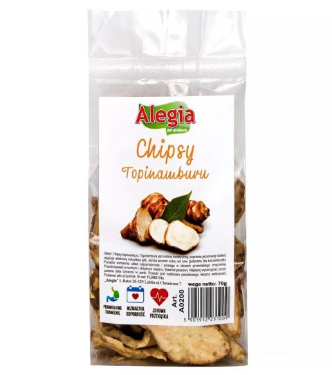 Alegia ALEGIA przysmak Chipsy Topinamburu 70g