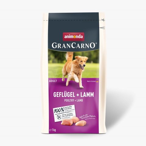 Animonda ANIMONDA Gran Carno Adult Poultry + Lamb 1kg