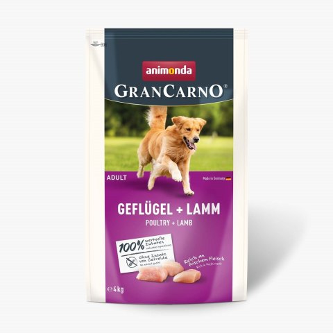 Animonda ANIMONDA Gran Carno Adult Poultry + Lamb 4kg