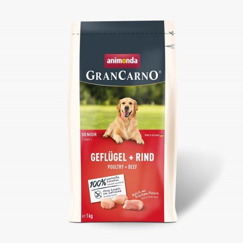 Animonda ANIMONDA Gran Carno Senior Poultry + beef 1kg