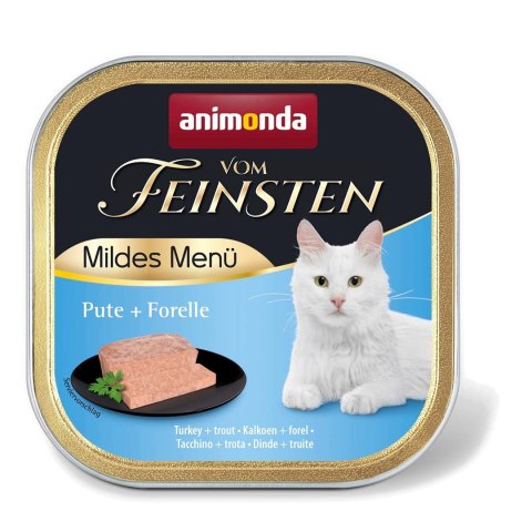 Animonda ANIMONDA Vom Feinsten Mild Menue Indyk, Pstrąg 100g