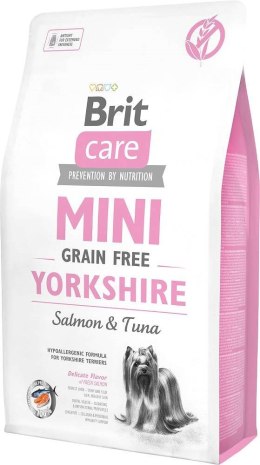 Brit Brit Care Adult Mini GF Salmon & Tuna - Yorkshire - sucha karma z łososiem i tuńczykiem dla psów dorosłych ras miniaturowych - 7