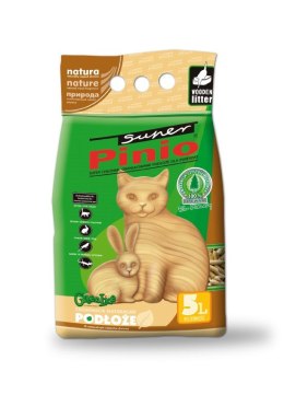 CERTECH CERTECH Super Żwirek Pinio Naturalny, drewniany dla kota - 5 l