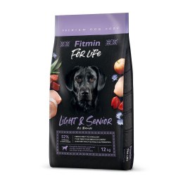 FITMIN FITMIN Dog for Life Light&Senior - sucha karma dla psa - 12 kg