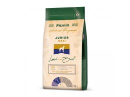 FITMIN FITMIN maxi junior jagnięcina z wołowiną - sucha karma dla psa - 12kg